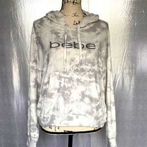 SET Bebe Sport Hoodie Long Sleeve Top & Drawstring Waist Joggers Lounge Set